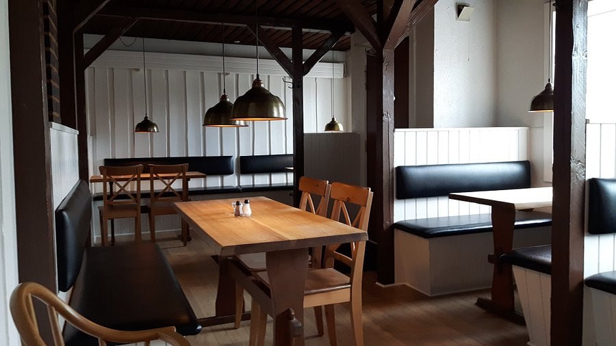 Bjælkestuen — hyggelige omgivelser